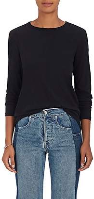 Rag & Bone Women's Slub Cotton Long-Sleeve T-Shirt - Black