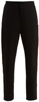Thumbnail for your product : Acne Studios Face Side-stripe Jersey Track Pants - Black