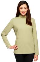 Thumbnail for your product : Denim & Co. Essentials Perfect Jersey Long Sleeve Mock Neck Top