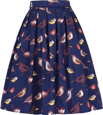 GRACE KARIN 1950s Style Skirt Knee Length for Women Size S CL010401-5