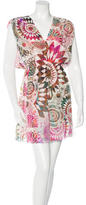 Thumbnail for your product : Matthew Williamson Silk Floral Print Dress