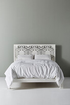 Thumbnail for your product : Anthropologie Handcarved Low Lombok Bed White