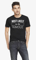 Thumbnail for your product : Express Graphic Tee - Famous