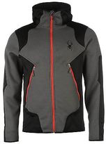 Thumbnail for your product : Spyder Mens Sanction Jacket Fleece Winter Chin Guard Hooded Full Zip Top