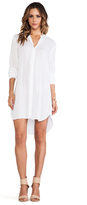 Thumbnail for your product : James Perse Collarless Shirt Dress