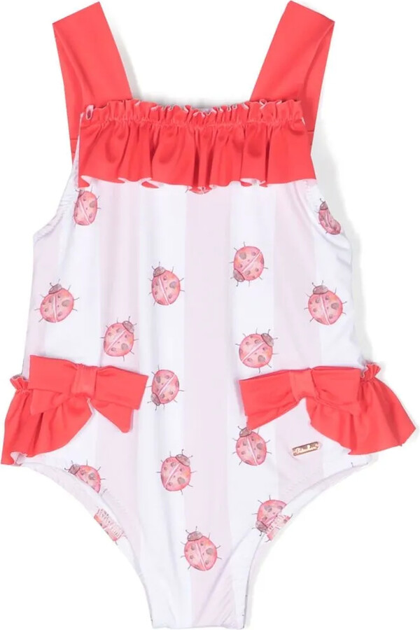 Ladybug Printed Swimsuit