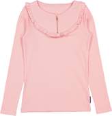 Thumbnail for your product : Polarn O. Pyret Girls Ribbed Top With Ruffles