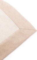 Thumbnail for your product : Brunello Cucinelli Contrasting-Trim Cashmere Blanket