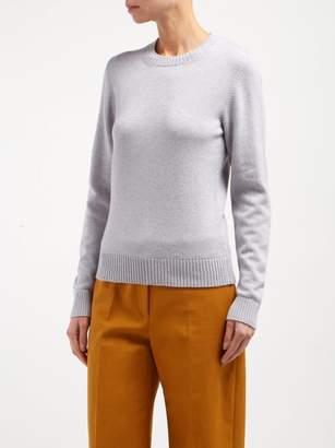 Barrie Arran Pop Cashmere Sweater - Womens - Light Grey