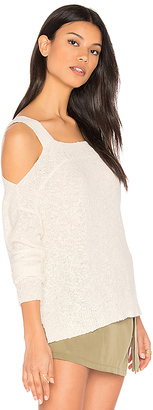 Feel The Piece Bonnie Cold Shoulder Sweater