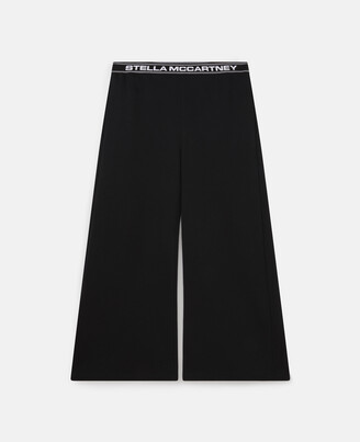 Stella McCartney Stella Logo Sweatpants, Black
