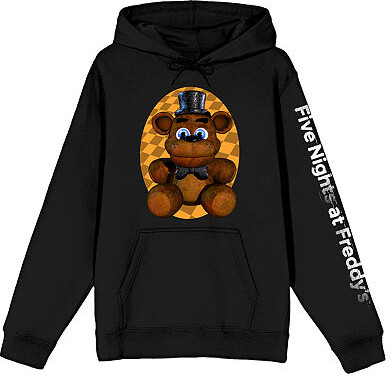 NOVELTY T-SHIRTS Five Nights At Freddy'S Plush Bear Womens Juniors Long Sleeve Hoodie