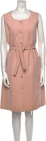 Vintage Knee-Length Dress 