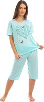 Thumbnail for your product : i-Smalls Ladies Pyjama Set Heart Love Ultra Soft Cotton (XL) Lavender