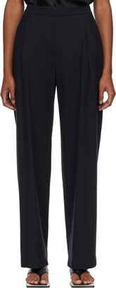 Vince Navy Pull-On Trousers