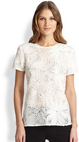 Thumbnail for your product : Josie Natori Lace T-Shirt Top