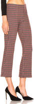 Thumbnail for your product : Smythe Pull On Cropped Kick Pant in Sherlock Check | FWRD