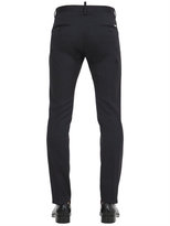 Thumbnail for your product : DSQUARED2 15cm Skinny Stretch Wool Cady Pants