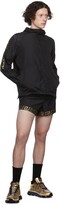Thumbnail for your product : Versace Underwear Black Greca Shorts