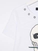 Thumbnail for your product : John Richmond Kids TEEN skull print T-shirt