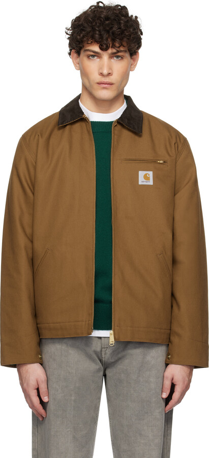 Carhartt Work In Progress Tan Winter Detroit Jacket