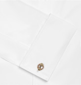 Thumbnail for your product : Foundwell Vintage Larter Art Deco Rose Gold and Green Gold Cufflinks