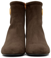Thumbnail for your product : Valentino Brown Garavani VLogo Boots