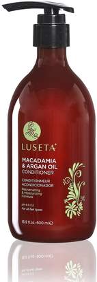 Luseta Beauty Macadamia & Argan Oil Conditioner for Dry Damaged Hair - 16.9 oz.