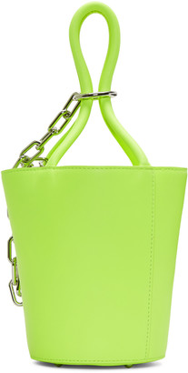 Alexander Wang Yellow Mini Roxy Bucket Bag