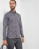Thumbnail for your product : Ted Baker Floral print cotton shirt