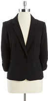 Thumbnail for your product : Eliza J One Button Blazer