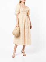 Thumbnail for your product : Faithfull The Brand Rory floral-print midi dress