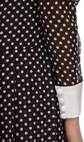 Thumbnail for your product : MARIANNA SENCHINA Polka Dot Chiffon Midi Dress
