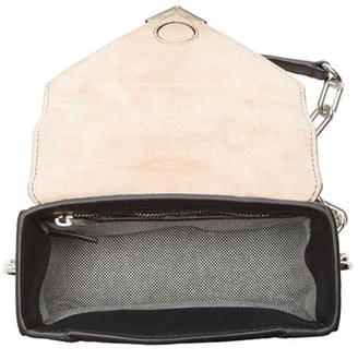 Alexander Wang 'Mini Prisma' Genuine Snakeskin Leather Shoulder/crossbody Bag - Pink