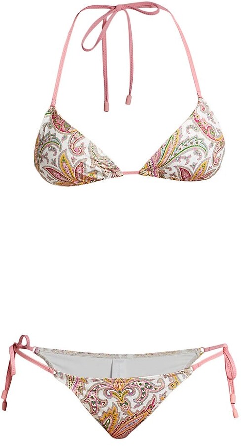 floral paisley bikini