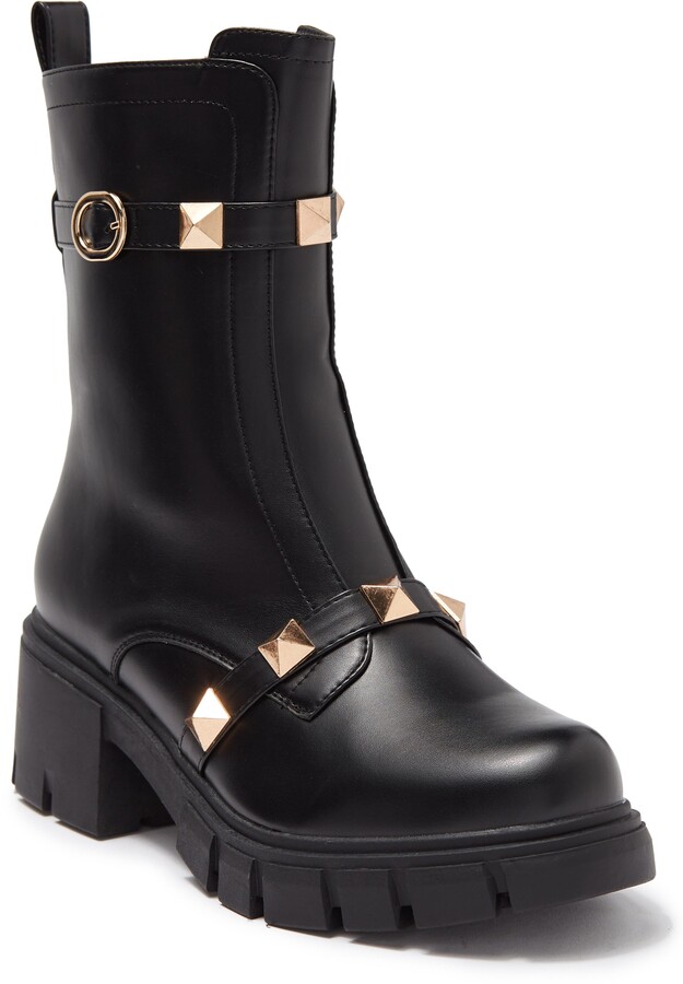 boots with studs on sole