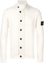 Thumbnail for your product : Stone Island button up roll neck cardigan