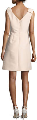 Kate Spade Sleeveless Structured A-Line Cocktail Dress, Pale Pink