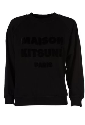 Kitsune Maison Embossed Logo Sweatshirt