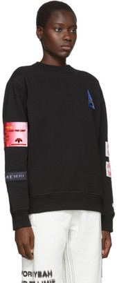 Adidas Originals By Alexander Wang Black Flex2Club Sweatshirt