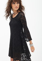 Thumbnail for your product : Forever 21 Cutout Floral Lace Dress