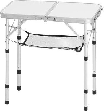 Wrought Studio 2Ft Folding Portable Camping Table Aluminum Outdoor Table Adjustable Height
