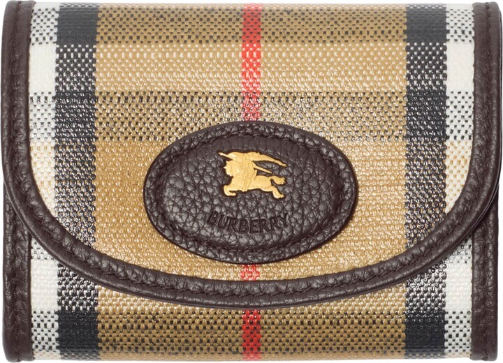 Burberry Check Coin Wallet