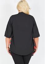 Thumbnail for your product : Gemma Collins Floral Kimono (Available in sizes 16-24)