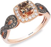 Thumbnail for your product : LeVian Bridal® 14K Strawberry Gold®, Chocolate Diamond® & Vanilla Diamond® Ring