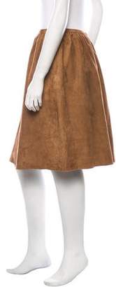 Ralph Lauren Collection Suede Skirt w/ Tags