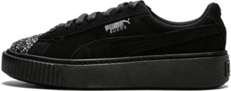 puma platform trainers womens