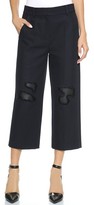 Thumbnail for your product : Alexander Wang Cropped Knee Patch Pants