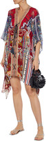Thumbnail for your product : Camilla Costume Party Lace-up Embellished Printed Silk-chiffon Kaftan