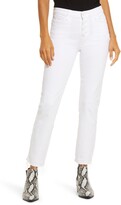Thumbnail for your product : Paige Cindy High Waist Crop Straight Leg Jeans
